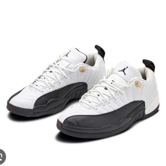 Jordan Shoes - Vintage Air Jordan 12 Retro Low GS White Black Taxi Yellow 2004 size 6